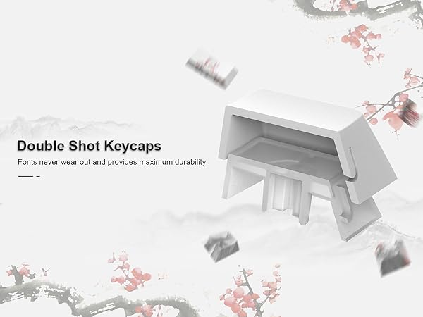 womier pbt doubleshot keycaps
