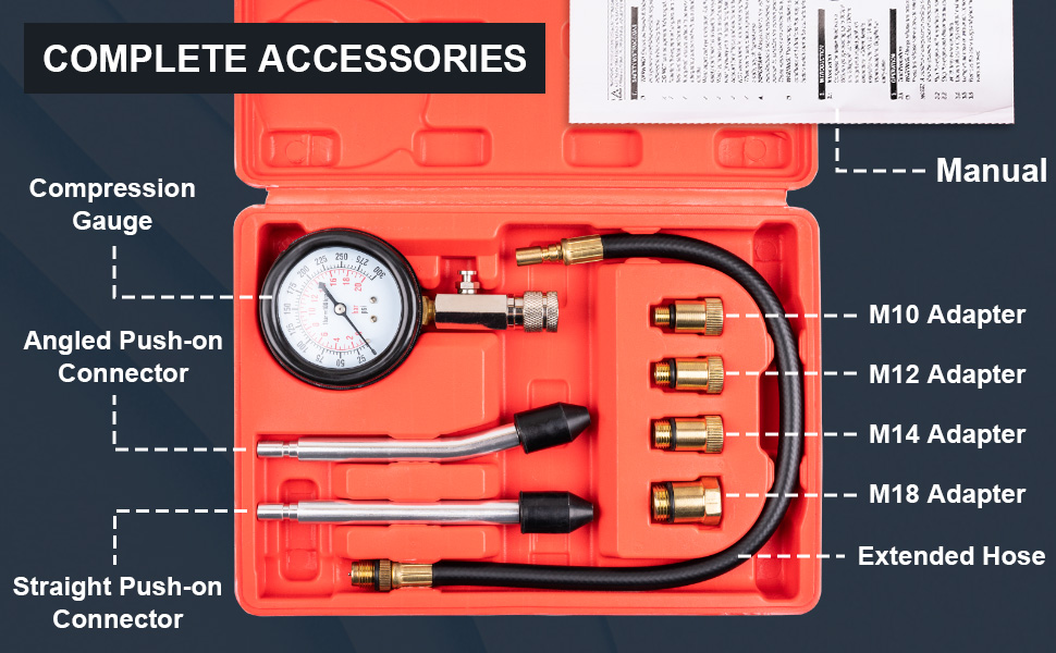 fuel pressure tester kit