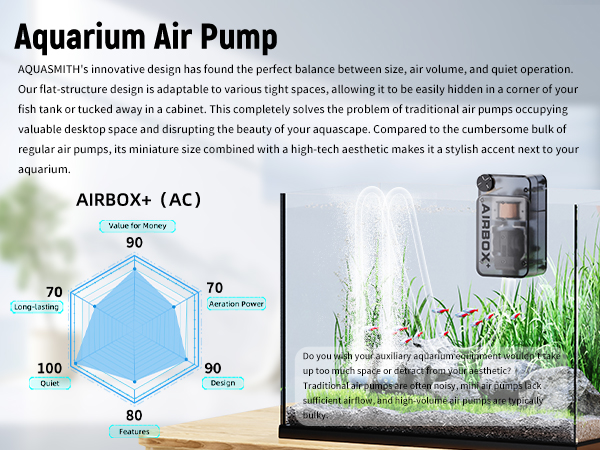 aquarium air pump