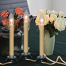 christmas candle lamp