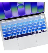 Allinside Keyboard Cover for 2026 MacBook Neo 13-inch A3404 (A18 Pro) &amp; MacBook Air 13"/15" and M...