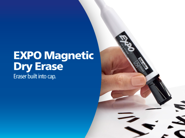 expo markers dry erase wet clean school classroom teacher home office eraser cap easy storage study
