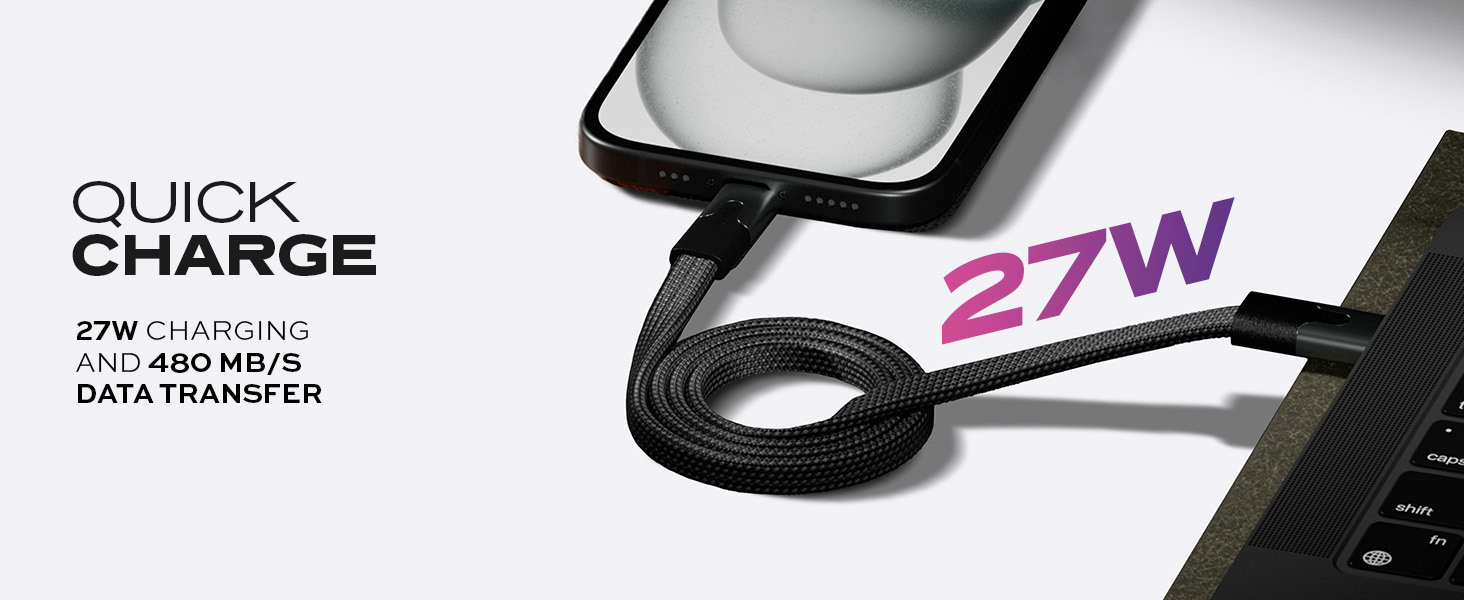 magstack statik magtame anti-tangle tangle-free magnetic flat foiled charging cable usb-c usb c usbc