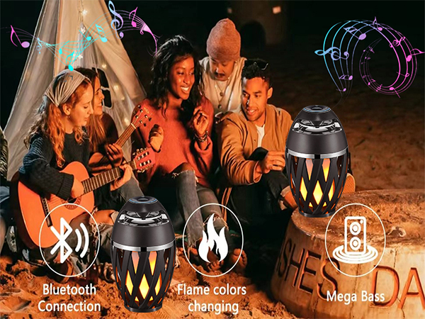 bluetooth speaker with light