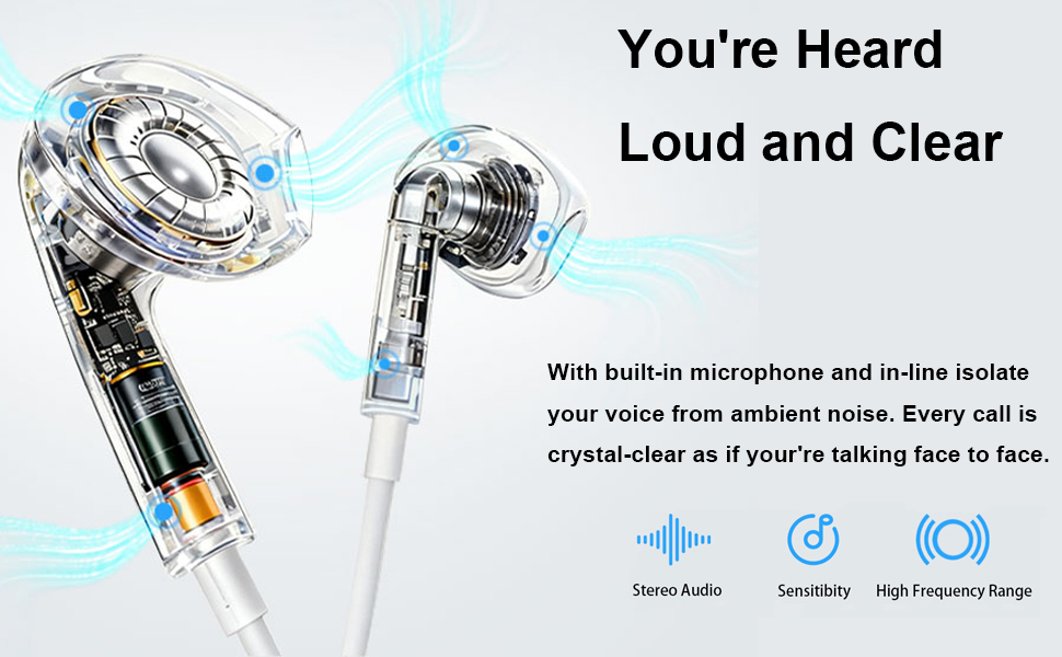 Lightning iPhone Headphones Wired Earbuds/Earphones