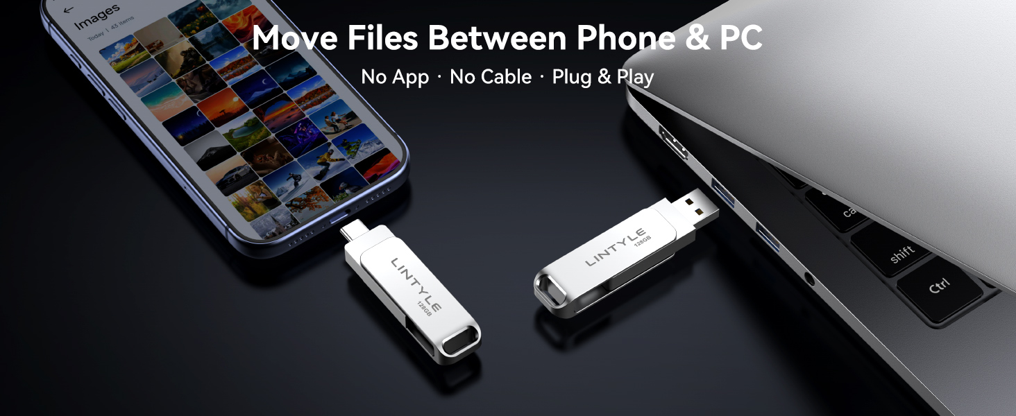 Dual Type C+ A USB 3.2 Gen 1 Portable SSD