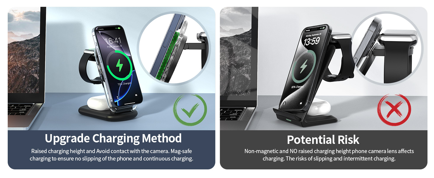 iphone charging stand