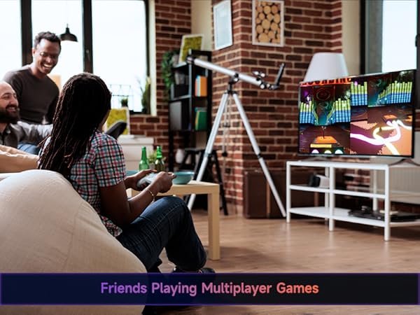 Casual Multiplayer Play with EasySMX X20 Wireless Gamepad