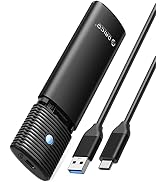 ORICO M.2 NVMe SATA SSD Enclosure Adapter Tool-Free, USB C 3.2 Gen 2 10Gbps NVME, 5Gbps NGFF SATA...