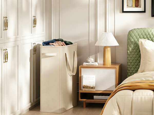 narrow laundry hamper