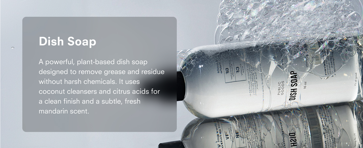 dish soap