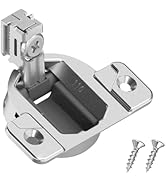Replacement for Blum 110 Degrees Screw On Self Closing Compact 33 Hinge, Fit for Open Side Cabine...