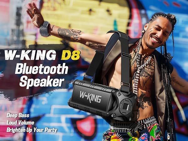bluetooth speaker wireless loudest speakers portable speaker outdoor large waterproof speaker bass