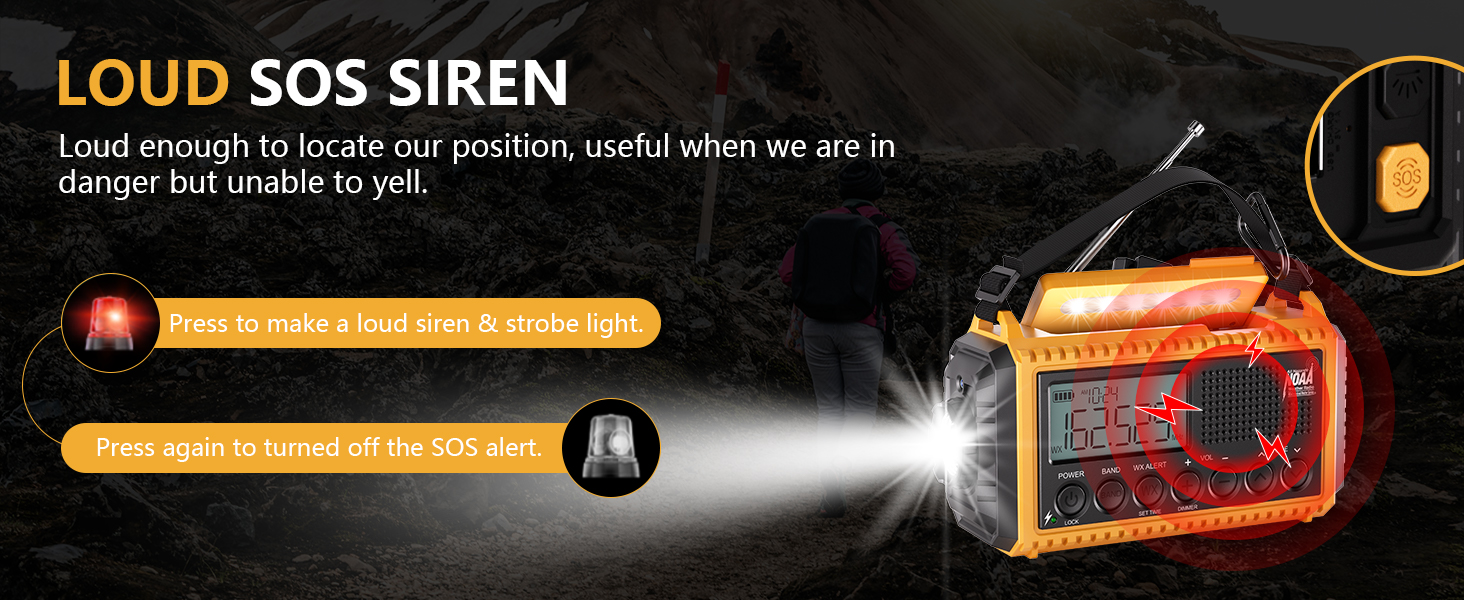 Loud SOS Siren