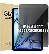 ProCase 1 Pack Privacy Screen Protector for iPad Air 11 inch (M4) 2026 / 7th (M3) 2025 / 6th (M2)...