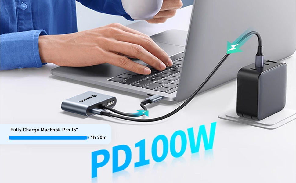 usb c to hdmi vga adapter for dual monitors usb c hub powered