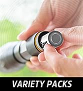 Hands insert an Energizer batter into a flashlight