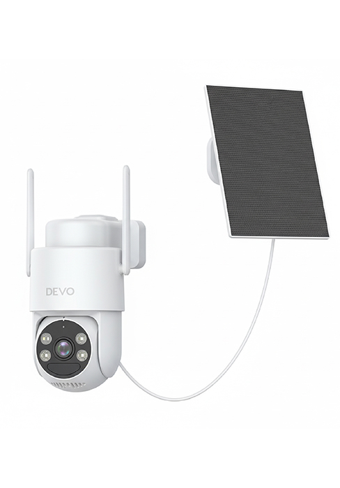 Devo Solar Security Camera Wireless Outdoor