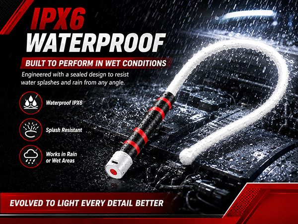 bendable led flashlight stick