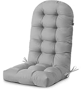 DANGHOOGY Outdoor/Indoor Adirondack Chair Cushion, Waterproof Outdoor Rocking Chair Cushion with ...