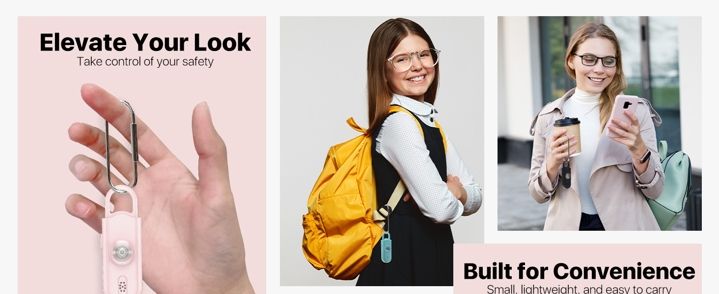 personal keychain alarm for women