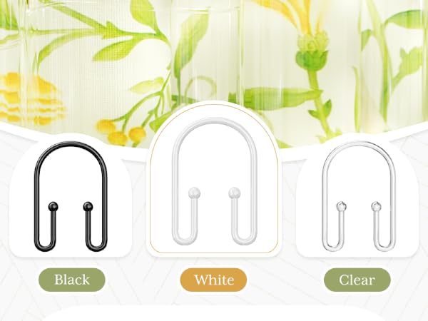 shower curtain hooks double shower curtain hooks double sided plastic shower curtain hooks
