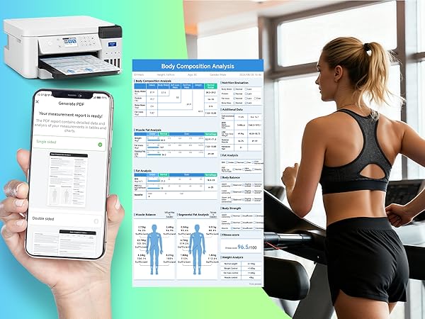 arboleaf 8-Electrode weighing scale for body weight