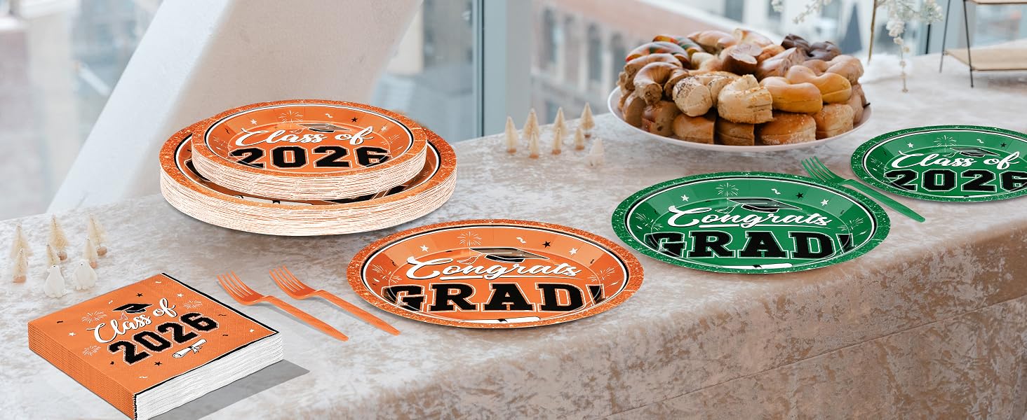 Graduation Party Supplies Set