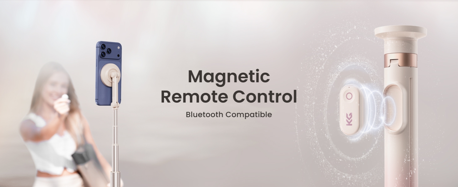 bluetooth remote selfie stick for video