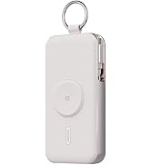 RORRY Portable Charger 12000mAh, 3 in 1 Power Bank (Pink)