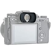 JJC Viewfinder Eyecup Eyepiece for Fuji Fujifilm X-T5 X-T4 X-T3 X-T2 X-T1 X-H1 X-H2 X-H2S GFX 100...