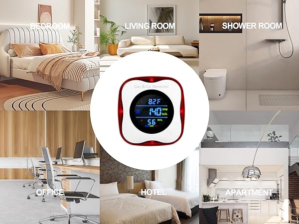 gas and carbon monoxide detector