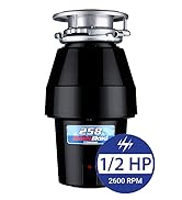 1/2 horsepower garbage disposal 2600 rpm continuous feed disposer