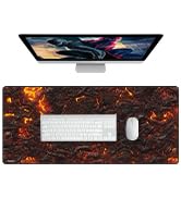 game pc office accessories computer table laptop razer logitech titanwolf rgb world map long