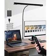 LED Desk Lamps for Home Office,5 Color+9 Brightness Desk Light,Touch &amp; Remote Control,1000 Lumen ...