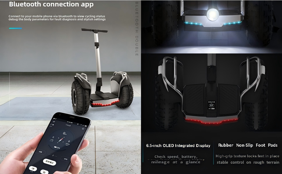 Smart Self-Balancing Electric Scooter