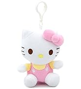 Miokkley Hello Plush Kitty Keychain 4.5” Inch Stuffed Plushie Doll Purse Decorations Backpack