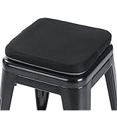 SINOSSO Breathable Metal Bar Stool Cushion 1 Piece, Luxury Magnetic Small Chair Pads for Café Res...