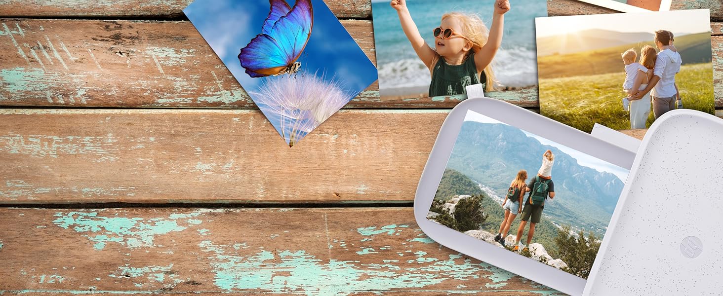 HP Sprocket Studio Plus 4 x 6” Photo Paper and Cartridges (Includes 108 Sheets and 2 Cartridges)