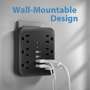 multiple outlet wall plug