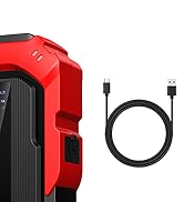 Jump Starter Battery Jumper Starter Portable Car Battery Jump Starter for Up tp All Gas &amp; 12L Die...