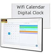 YUYIALARM WIFI 10.1 Inch Digital Calendar Chore Chart, Smart Touchscreen Electronic Calendar Fami...
