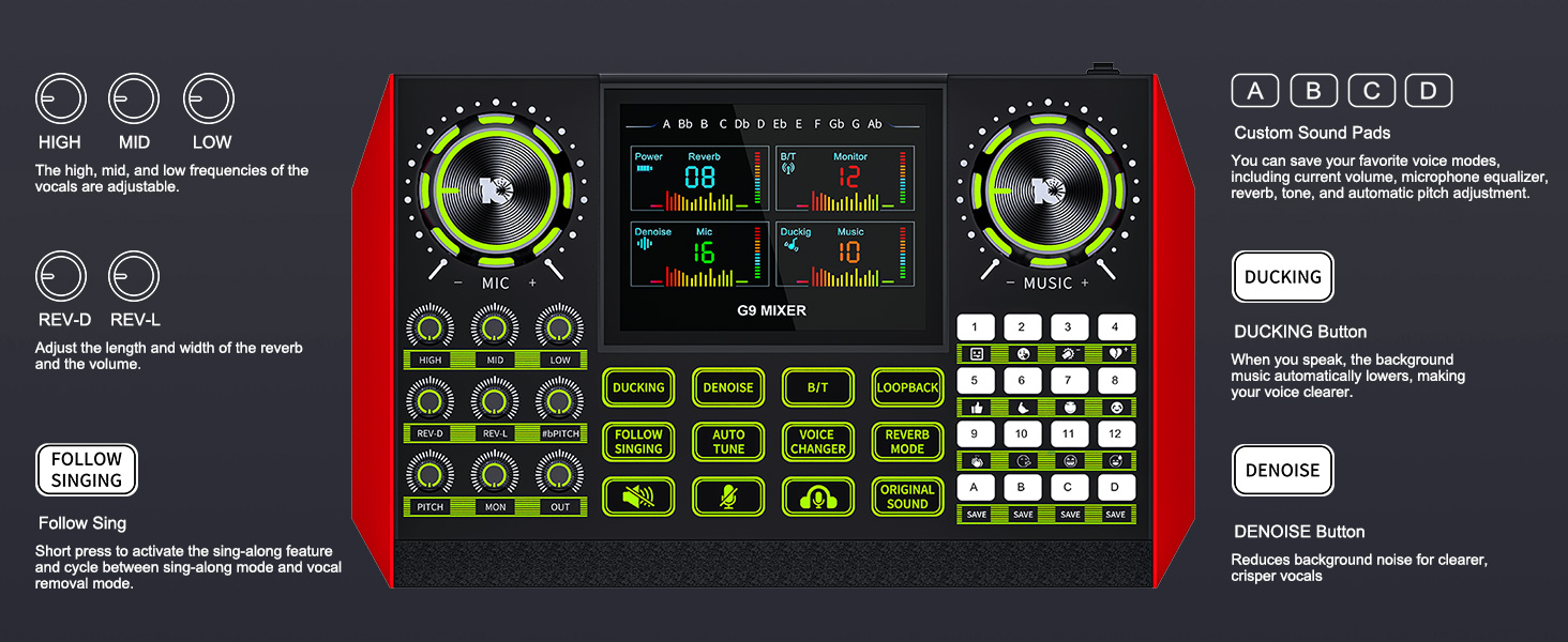 audio mixer xlr