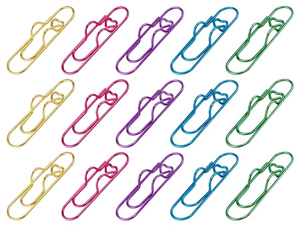 Paper Clips Bookmarks for Students