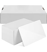100 Pcs NFC Cards NFC Stickers Chip White Blank NFC Cards Rewritable NFC Tags 504 Bytes Memory Co...