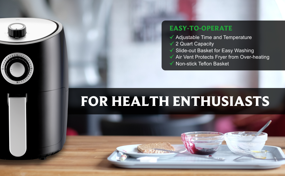 air fryer oven 2 quart 2nd banner