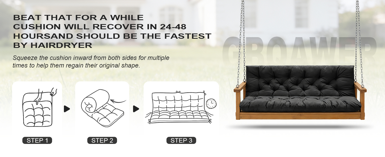 Outdoor Swing Cushions