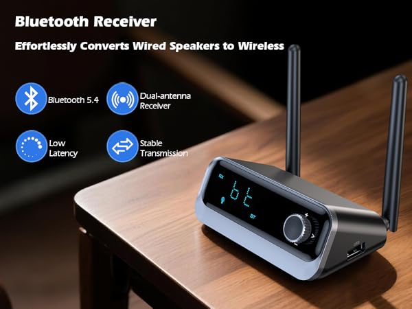 Bluetooth receiver for home stereo