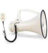 My Mealivos75W 2000 Professional Yard Sound Range Heavy PA Bullhorn Megaphone Speaker, Adjustable...