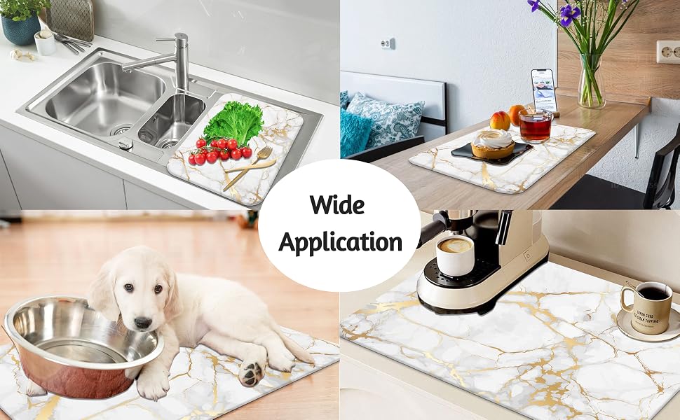 Dish Drying Mat for Kitchen Counter